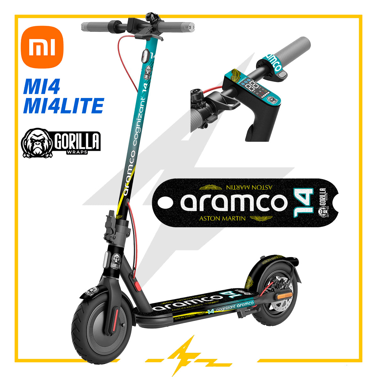 Vinilo para patinete eléctrico Xiaomi MI4 / MI4 LITE Aston Martin
recambios patinete eléctrico
tienda de repuestos de patinetes eléctricos
recambios patinetes
repuestos de patinetes
accesorios patinete eléctrico
accesorios patinete
repuestos patinete
piezas de patinete eléctrico
piezas patinete electrico
ruedas patinete
taller del patinete
piezas de repuesto patinete eléctrico
af scooters